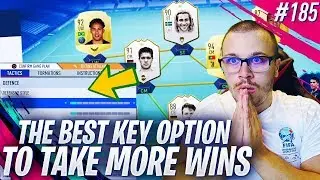 FIFA 19 BEST KEY OPTION YOU CAN APPLY TO IMPROVE YOUR FUT CHAMPIONS RESULTS!