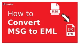 How to Convert MSG to EML File | Export MSG File to EML Format |