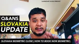 Big Problem ⚠️ Slovakia Closed Biometric System | Q&Ans | Slovakia Visa Updates | Closed Immigration