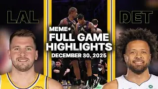 LA Lakers VS Detroit Pistons December 30, 2025