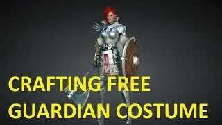 Crafting Free Costume Guardian part 2