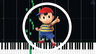 Get on the Bus - EarthBound - Intermediate Piano Tutorial