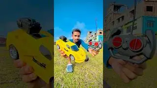 New RC REMOTE CONTROL SPRAY CAR Unboxing & Testing Video 🚕🚕|| #shortsviral #spraycar #rc #supercar