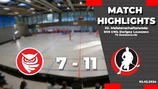 Unihockey Mittelland vs LUC Floorball Epalinges | Saison 2023/24