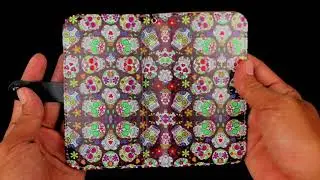 SUGAR SKULL WALLET PHONE CASE