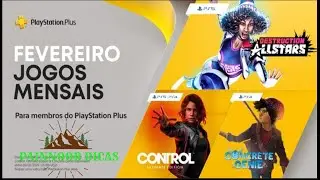 PS PLUS FEVEREIRO 2021 JOGOS GRATIS   DESTRUCTION ALLSTARS CONTROL ULTIMATE EDITION CONCRETE GENIE