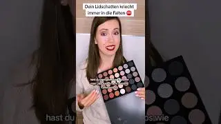Dein Lidschatten kriecht immer in die Falten⛔ #lidschatten #lidschattenhack  #augenschminken #makeup