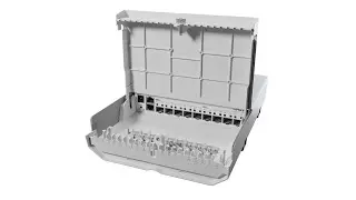 MikroTik netFiber 9 (CRS310-1G-5S-4S+OUT), QUICK UNBOXING & SPECIFICATIONS 4K