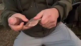 Flint Knapping Large Texas Chert Paleo Blade
