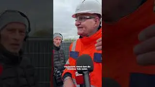 Abriss der A100-Ringbahnbr&uuml;cke beginnt #Shorts