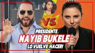 BUKELE vs PERIODISTA CHILENA QUE PIDE POLLITO PARA Homeboys DEL CECOT!