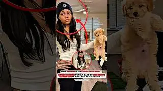 Aspen Kartier and her dog have a disagreement 😱🚨 #aspenkartier #ladybl #jadaa #fullychop #chicago