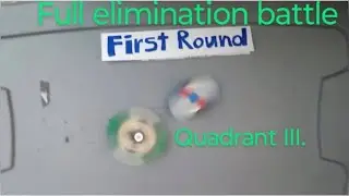 First round: 1 seed Howard the Alien v.s 16 seed Bad News Lego spinners S23 playoffs Quadrant III