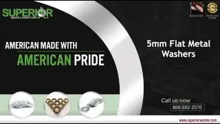 5mm Flat Metal Washers From Superior Washer & Gasket Corp.