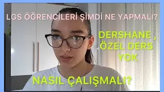 LGS ÖĞRENCİLERİ NASIL ÇALIŞMALI?  ŞİMDİ NE YAPMALI? #lgs #lgs2026 