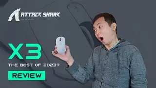 54grams! Budget Wireless Gaming Mouse CPSTECH Attack Shark X3 Review [Eng Subs] (Tagalog)