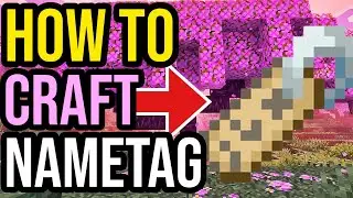 How To Craft A Nametag In Minecraft