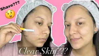 HOW I SHAVE MY FACE FOR CLEAR AND SMOOTH SKIN✨✨✨✨| NEPALI |