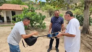 FINALMENTE FRANCISCO RECEBEU O VIOLÃO 🥹😱😱