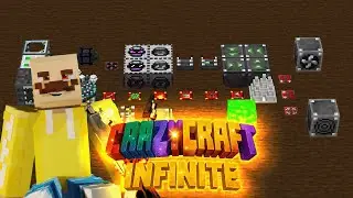 Building A Mob Masher! In Crazy Craft Infinite