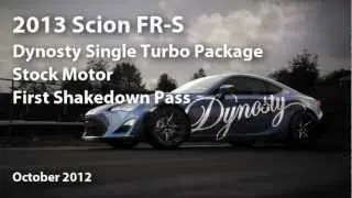 Turbo Scion FR-S BRZ 11.1 1/4 Mile Record by Dynosty