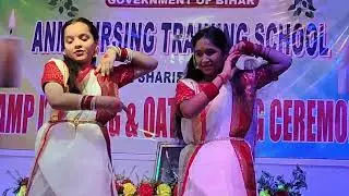 Beautiful dance performance by students of ANM SCHOOL BIHARSHARIF NALANDA on the occasion of capping