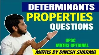 upsc maths optional lecture (in hindi) | questions on properties | part 16 |  9310172405