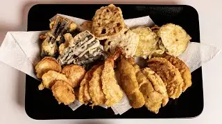 Recette tempura | Crevettes | Aubergines | Carottes | Patate douce | Renkon (racine de lotus)