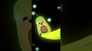 🥑❄️ Зимние игры в прятки с веселыми авокадо | Сенсорные игры для малышей