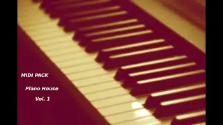 FREE PIANO HOUSE MIDI PACK 2024. UPDATE + 100 NEW MIDI CHORDS PROGRESSIONS. 90's House Pianos.