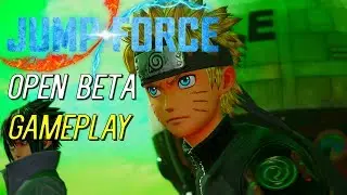 Jump Force Open beta Gameplay Xbox one