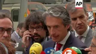 Black box of Spain train, minister comments