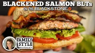Blackened Salmon BLT | Blackstone Griddles
