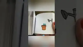 How to plant growth. into filp book