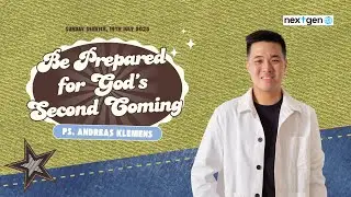 [LIVE] Ibadah Online NextGen - 13 Juli 2025 | Ps. dr. Andreas Klemens (13.30 WIB)