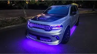 The Build Behind the Glow | Hellcat Durango Grill Light Install (BTS)