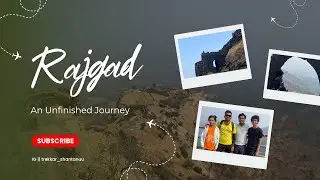 Rajgad is HUGE! (We Couldn't Finish It) | Bike Vlog 🏍️