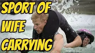 What is the sport wife carrying?