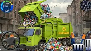 Extreme Garbage Truck Simulator 2026 - Real Trash Truck Driving 3D - Truck Game Android Gameplay