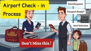 Airport Check- In Process Explained Step by Step | Beginner-Friendly Guide !