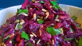 Red Cabbage & Beet Salad
