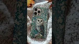Medieval Owl Phone Case | Royal Blue Aesthetic iPhone, Samsung & Pixel Cover #phonecase #iphonecase