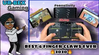 BEST 4 FINGER CLAWS EVER 🔥2020🔥|| MUST WATCH ||   #urbexgaming #ytgamerz #pubgclaw #pubgsenstivity |