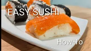 Sushi at home made easy 🍣 | Easy Sushi tutorial.