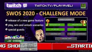 SWOS - Challenge Mode... new game feature!! #swos #swos2020
