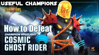 How to Defeat Cosmic Ghost Rider (Cavalier/Uncollected difficulty)- Marvel Contest of Champions