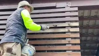 Watch until the end to see how to paint your decking!