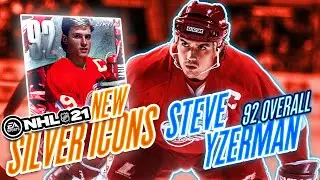 NHL 21 | NEW SILVER MASTER ICONS! | 92 YZERMAN