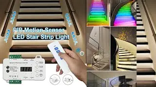 Stairway Lighting LED Motion Sensor: Automatic Stair Light Controller Kit