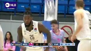 Dunk by Mathias Lessort (Mega Mozzart &ndash; Partizan NIS, 10.4.2022)